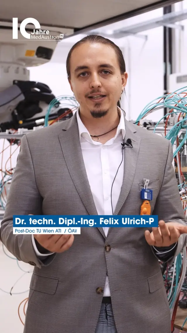 Dr. techn. Dipl.-Ing. Felix Ulrich-Pur gibt spannende Einblicke in seine Forschungsarbeit zur Ionen-Computertomographie. Gemeinsam arbeiten die TU Wien und MedAustron daran, die Ionentherapie noch präziser zu machen und die Lebensqualität von Patientinnen und Patienten nachhaltig zu verbessern.

#Forschung #Ionentherapie #Innovation #Krebsforschung #TUWien #MedAustron  #Patientenversorgung